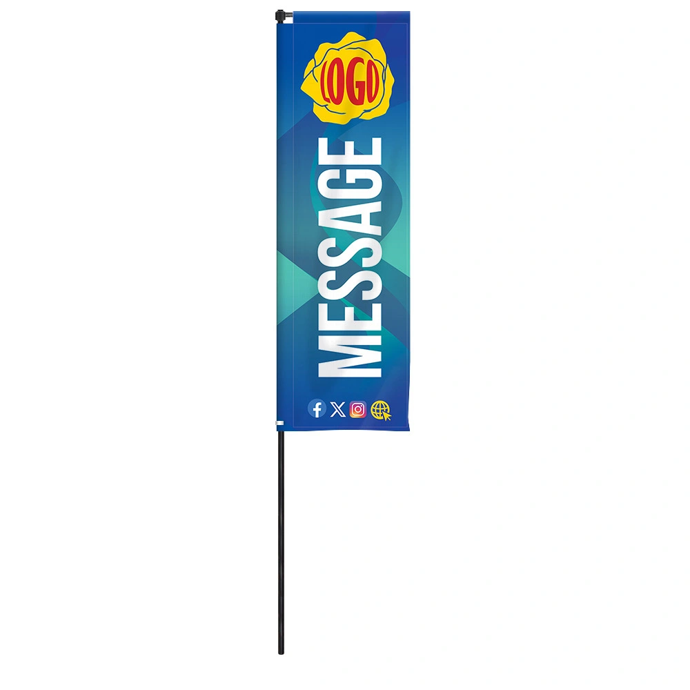 printed banner flags