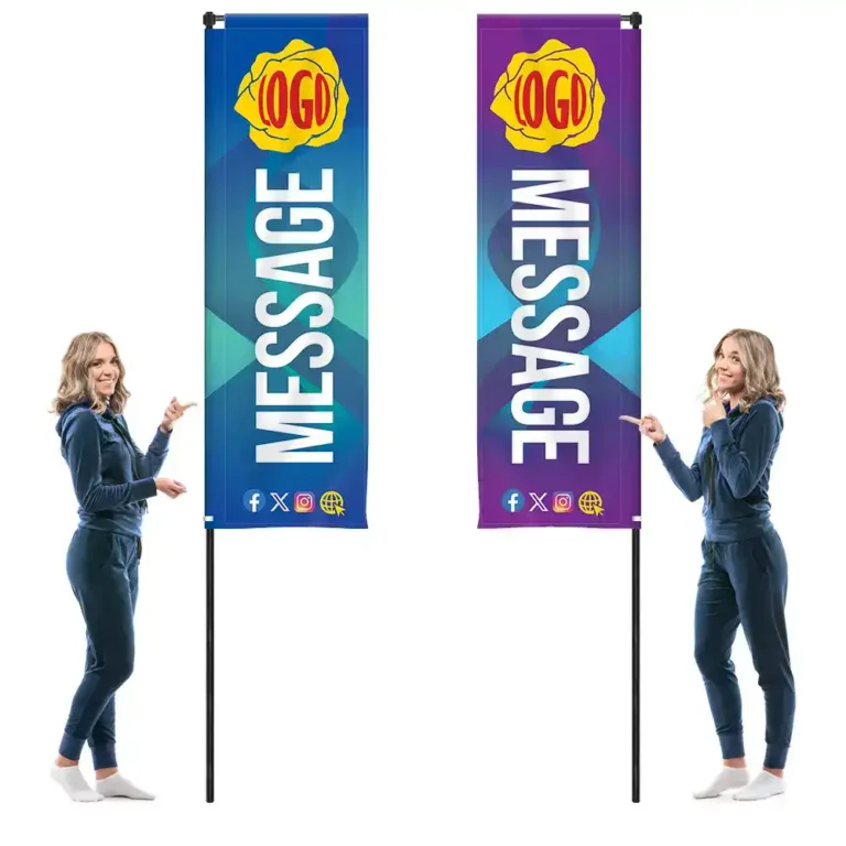 banner advertising flag