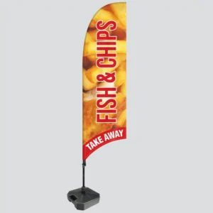 fish and chips shop flag 3