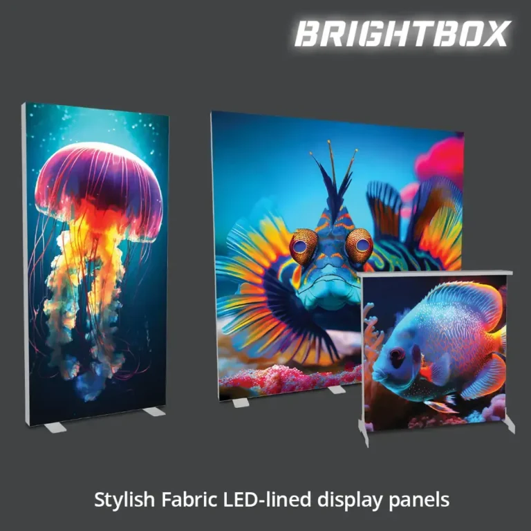 freestanding led lightbox